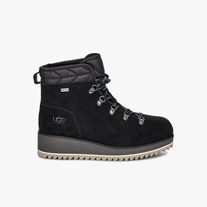 Ugg Birch Lace-Up Women All-Weather Boots Black (6701LKEHW)